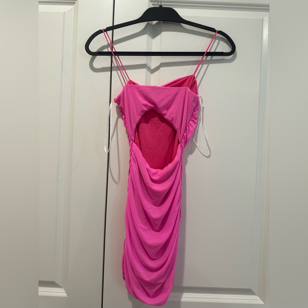 Princess Polly Holloway Wishes Mini Dress Pink | US 2 | NWT - Picture 11 of 15